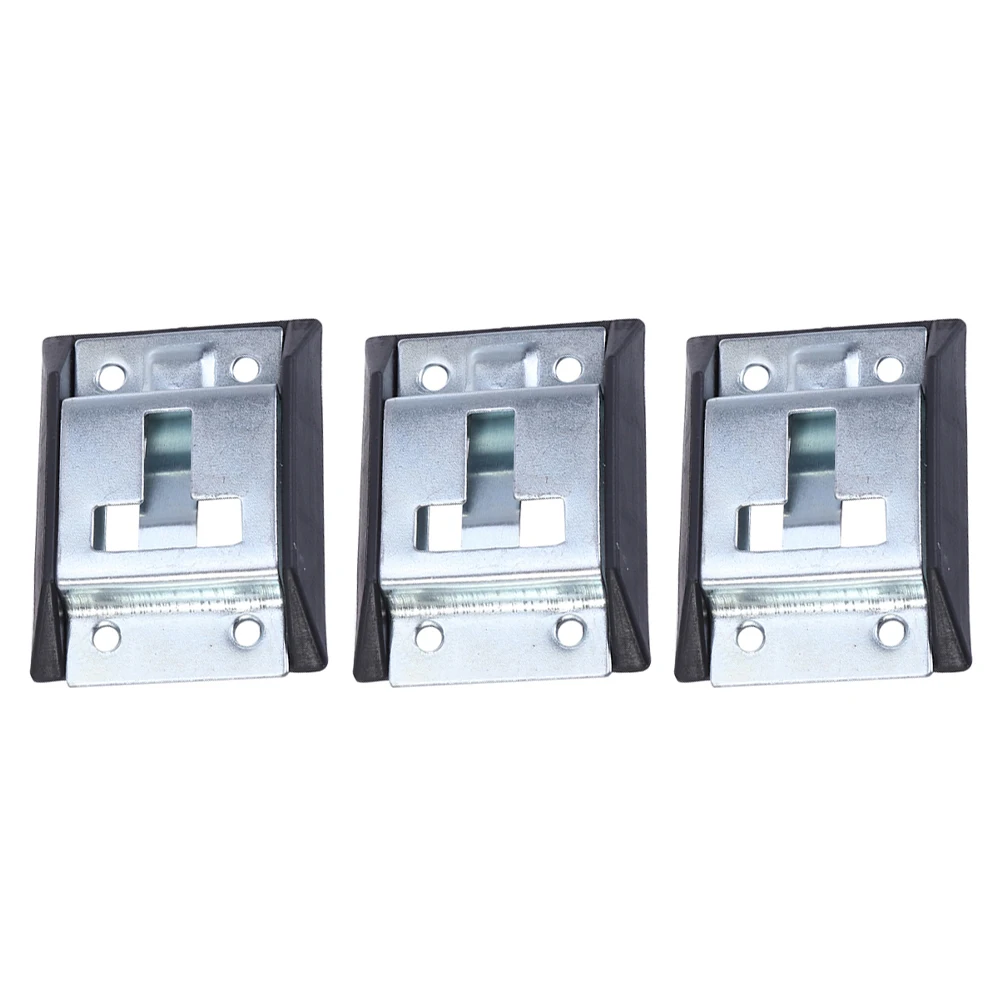 

3pcs Wind Hook Cargo Trailer Door Latch Rv Retainer Catch Round Holders Galvanized Iron Metal Camper Sturdy Easy Installation