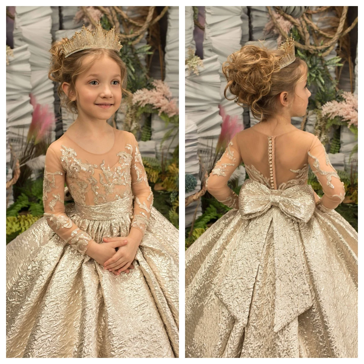abito-da-damigella-d'onore-in-raso-dorato-per-bambine-con-scollo-trasparente-applicazioni-di-paillettes-fiocco-abito-da-ballo-per-feste-di-matrimonio-maniche-lunghe-per-compleanno-e-concorsi-di-bellezza