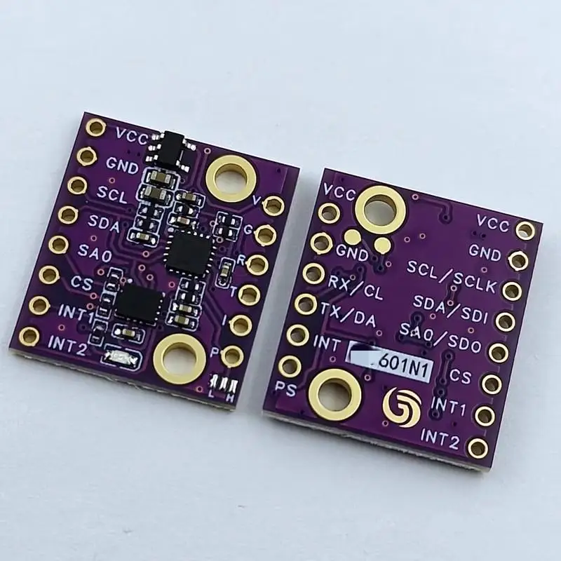 1 세트 DIY 액세서리 601N1 6축 ICM-42688 ICM-45686 BMI323 가속도 자이로스코프 센서 모듈