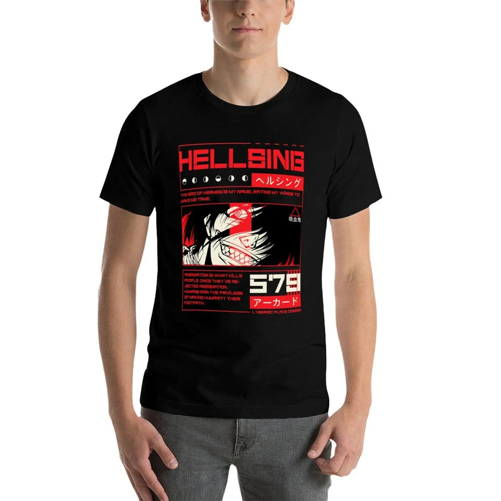Alucard - Hellsing T-Shirt Ultra Soft Breathable Tee Top view 4