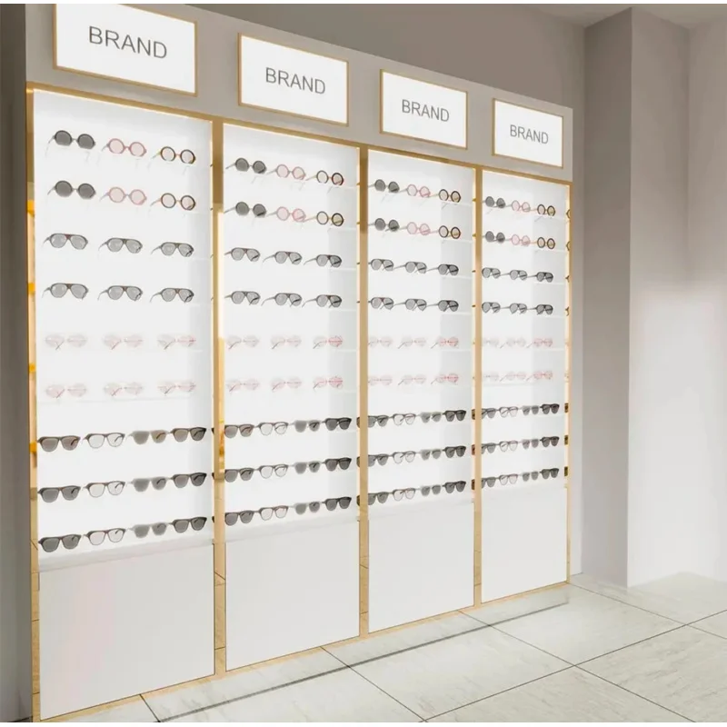 custom.Wall Mounted Sunglass Display Rack