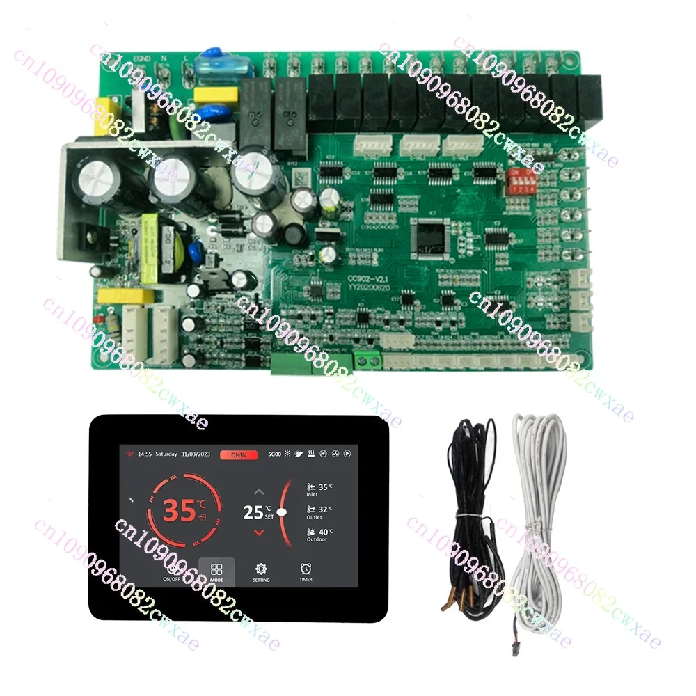 Factory Cheap Price Universal Air Source Inverter Heat Pump Controller EEV Pcb Board Wifi Tuya