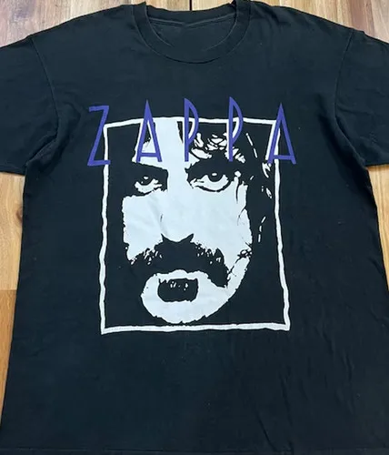 تي شيرت Frank Zappa فهم أمريكا من القطن الأسود للرجال والنساء نفس ملابس الشارع الشهير من القطن الخالص