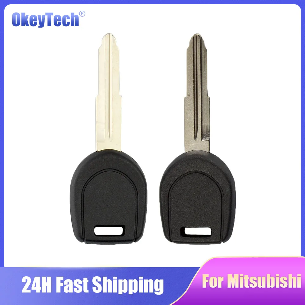 Okeytech Transponder Blank Chip Key Replacement For Mitsubishi Lancer Shogun Pajero Montero L200 Triton With ID46 PCF7936 Chip