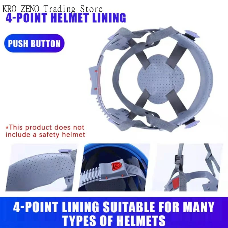 Hard Hat Suspension Bumpsproof Attachment Bruisesproof Head Protection Adjustable Hard Hat Shell Insert Lightweight Hats Safety✨