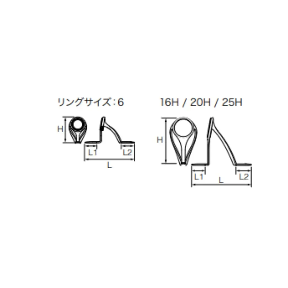 FUJI RV Titanium SiC Guide, TRVSG GUIDE