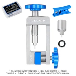 Bicycle Brake Repair Tool Hydraulic Hose Needle Driver Cutter For MTB Bike Cycling Shimano SRAM AVID Magura Formula BH90 BH59