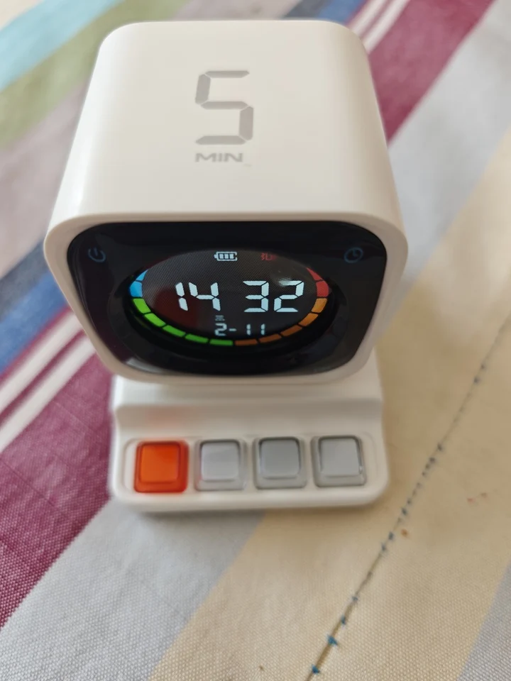 

TK3 Flip Timer Time Cube Student Self Discipline Tool Time Manager For Kids Learning Smart Alarm Clock Countdown Reminder