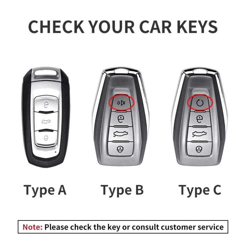 Leather Car Remote Key Case Cover for Geely for Geely Coolray X6 X7 EX7 Emgrand Global Hawk GX7 Kulrey GT GC9 Atlas Boyue NL3