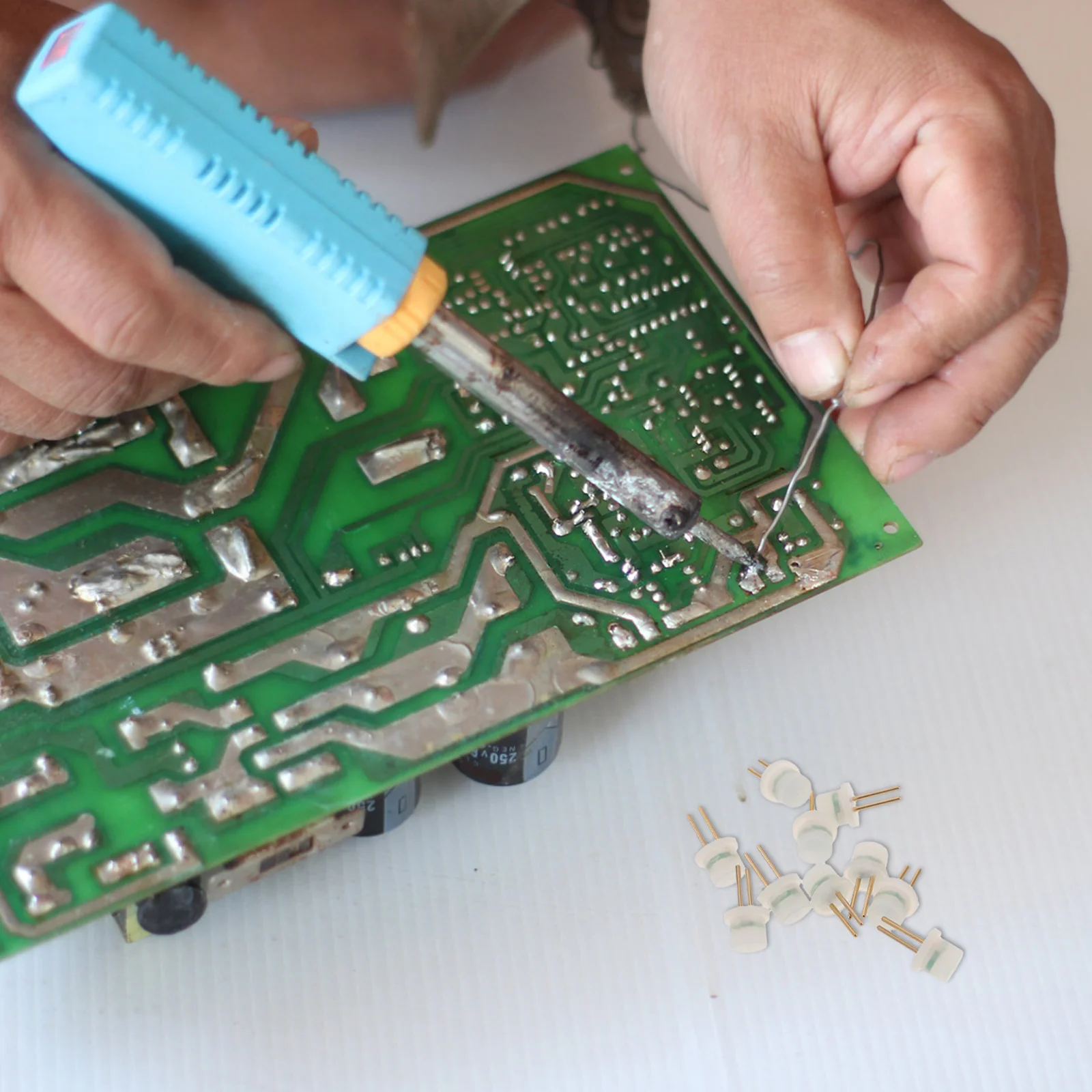 

10Pcs Electrical Tester Kit Car Circuit Tester Resistance Set with Decoder for Automotive Repair and Diagnostic Applications