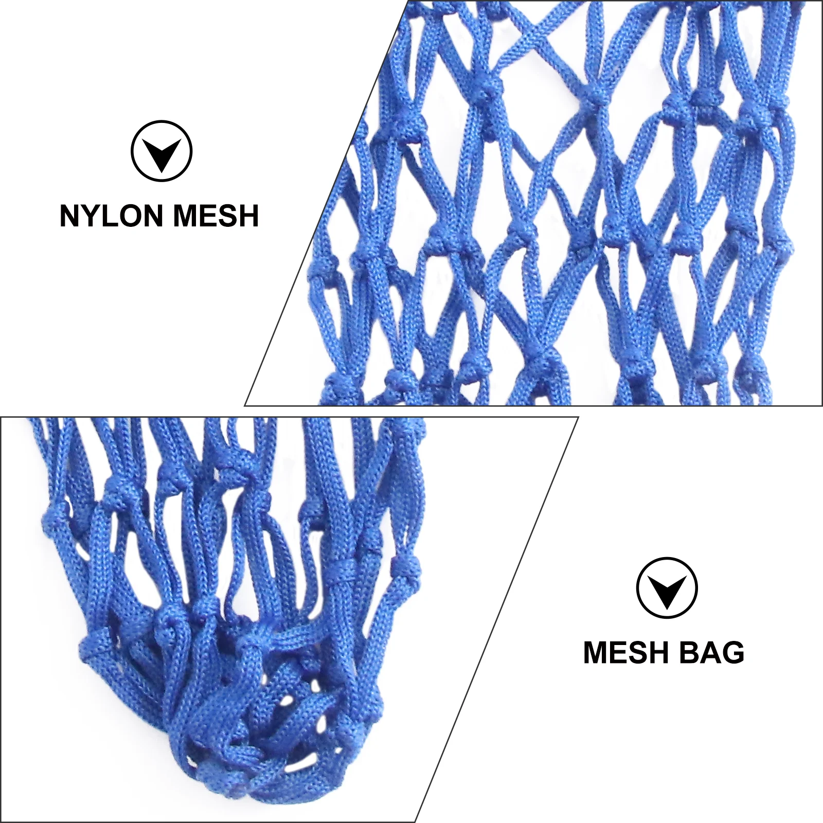 

64PCS Livestock Feeding Mesh Bag Nylon Heavy Duty Chicken Vegetable Feeder Hanging Food Container for Livestock