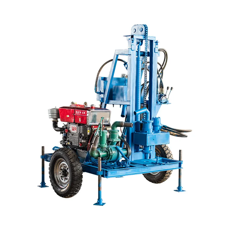 Simple Bore Small Portable Deep Small Artesian Water Well Drilling Machine Drill Rig Mine