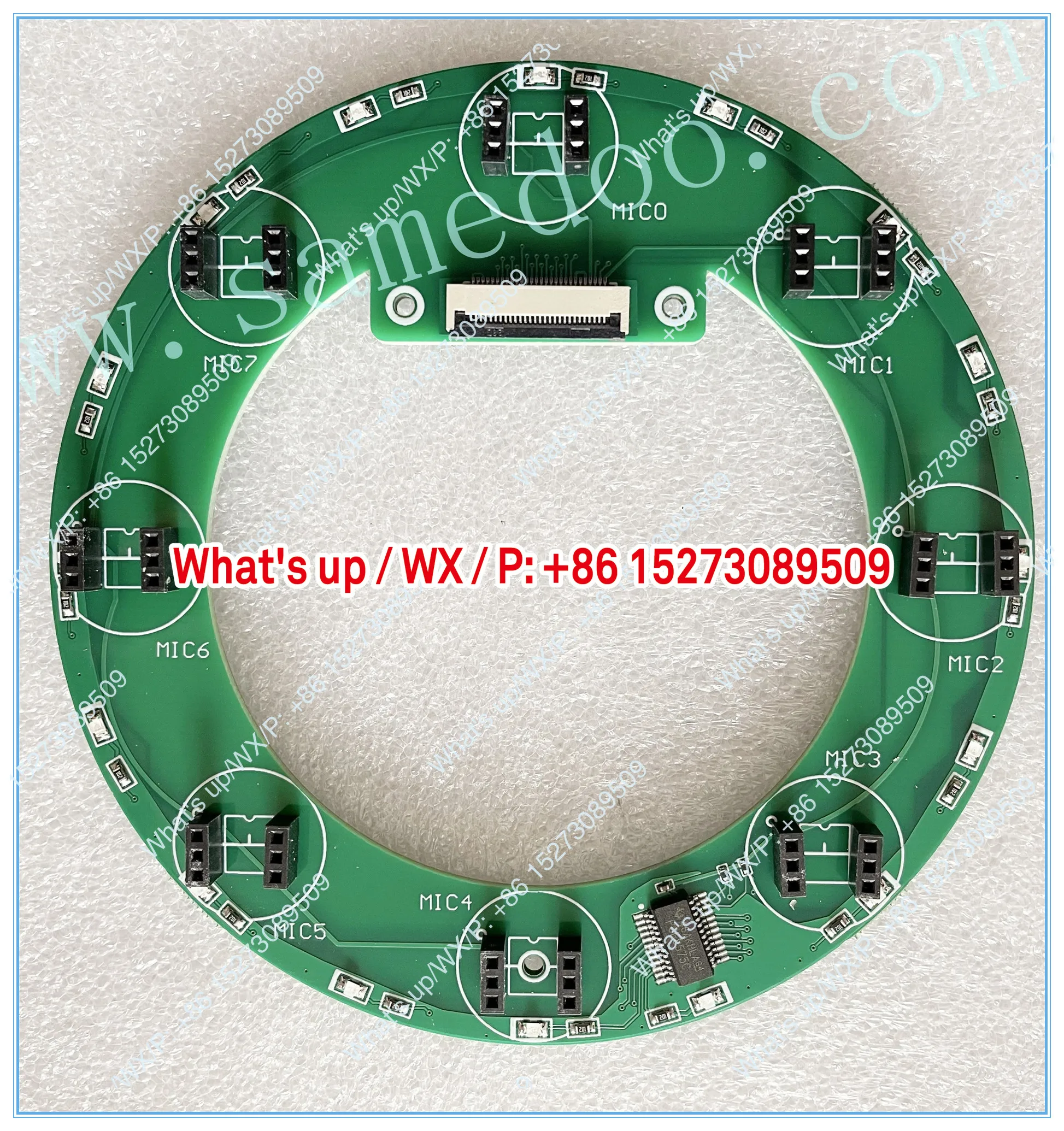 8 Element Circular Array Kit Microphone Array