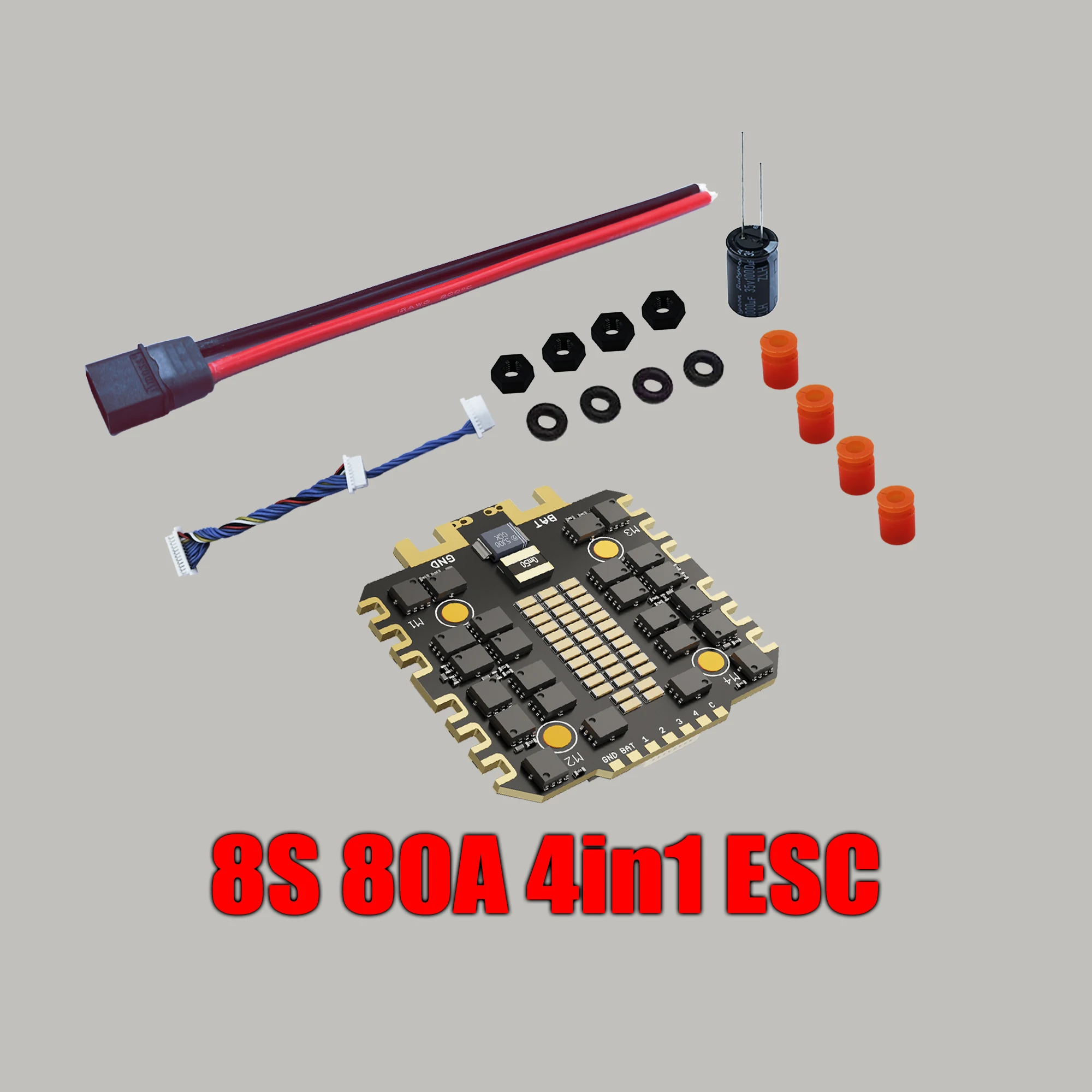 F405 V4 120A Stack ICM42688P F405 Vluchtcontroller BLHELI_S 120A 4in1 ESC 30,5X30,5mm 3-8S voor FPV Freestyle Drones Onderdelen