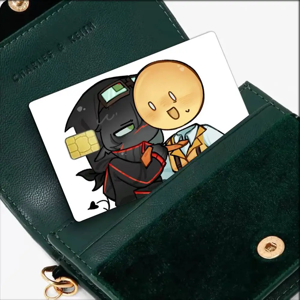 V-Verity T-Thatmob Custom Waterproof Film Skin Cover Credit Card Stickers Debit Front Bank Bus Pass