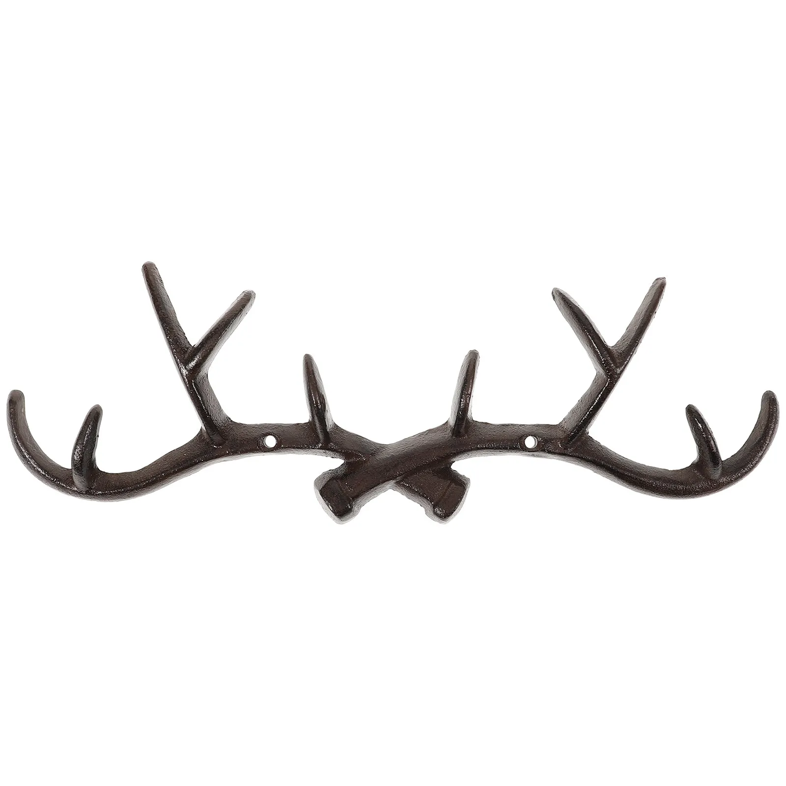1Pcs Antler Keychain Hook Creative Iron Wall Hanging Coat Rack Clothes Organizer Decorative Home Hook Clothes Hanger