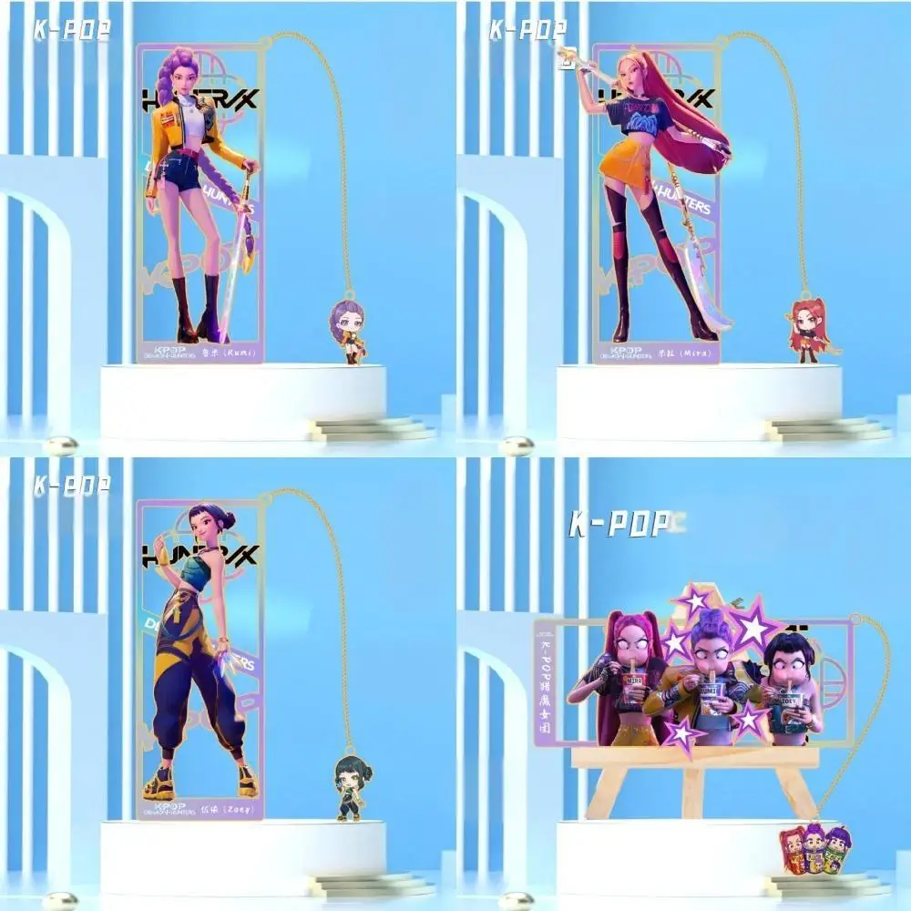 【セール中】Kpop デーモンハンター メタルブックマーク 8.5x3.5cm K-pop デーモンハンター キーリング ブックマーク バッジ キーホルダー デコ