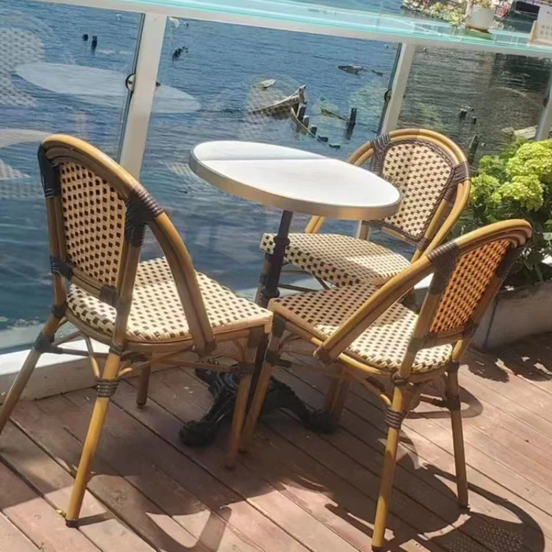 Cadeiras de jardim modernas de rattan, plástico pvc, ergonômico, design de luxo, confortável, ao ar livre, cadeiras de jardim para bebês, móveis para casa de acampamento