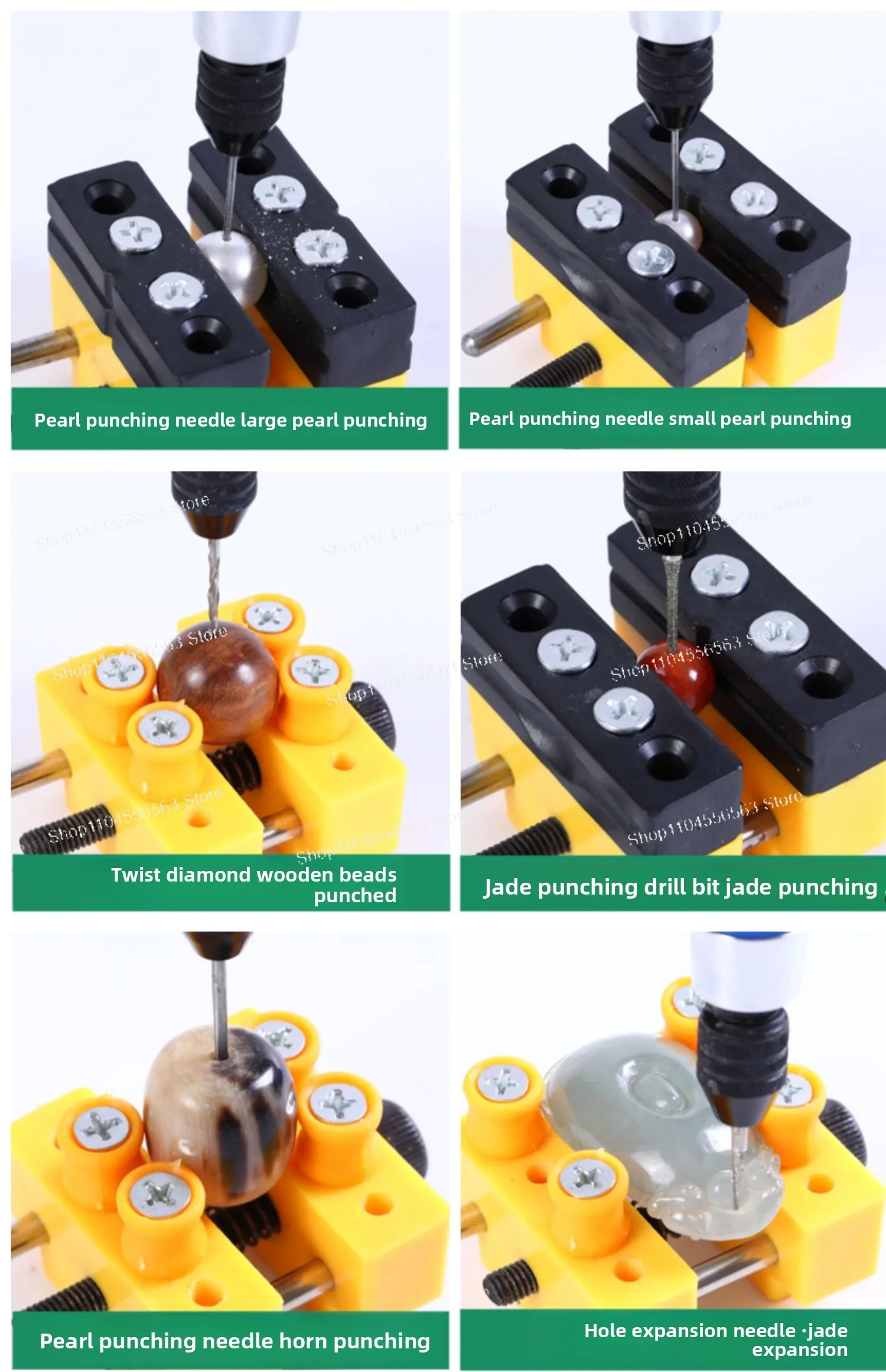 パールボール盤、小型電動ボール盤、クルミ翡翠ハンドストリングラウンドビーズ研削および拡張ツール