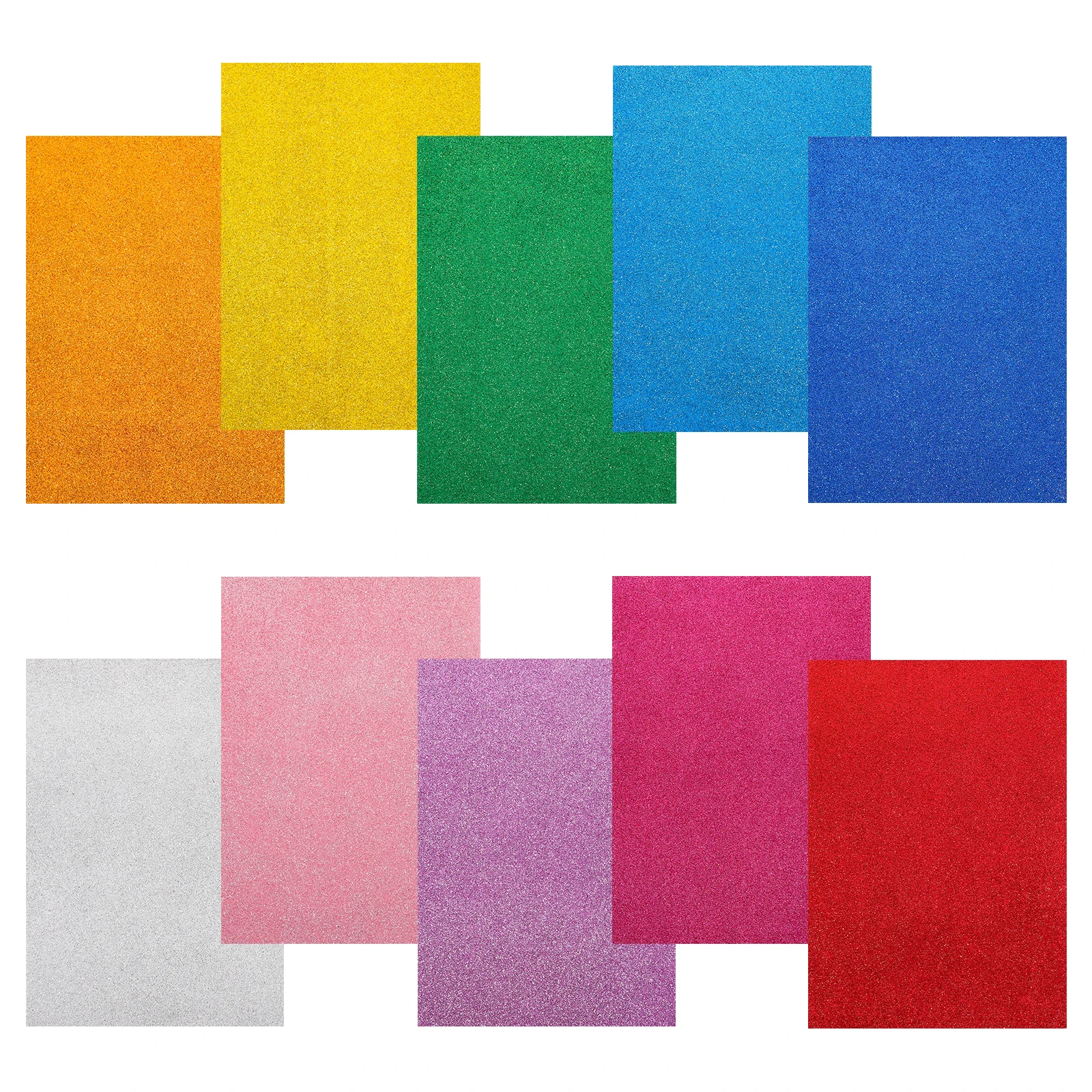 10 أوراق ملونة مصنوعة يدويًا من أوراق الحرف اليدوية DIY ورق البطاقة مادة آمنة لمشاريع اوريغامي ملحقات ورق البطاقات DIY لوازم #3