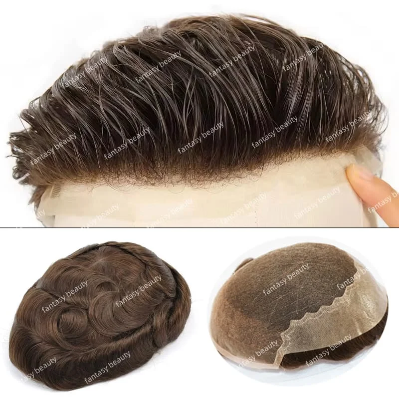 الرجال أوروبا الشعر البشري Q6 الشعر المستعار الدانتيل السويسري و بو حول الرجال شعر مستعار طبيعي الرجال الشعر الاصطناعية # 4 # 7 # 17 # 18 شعر مستعار ذكر أشقر بني رمادي #1