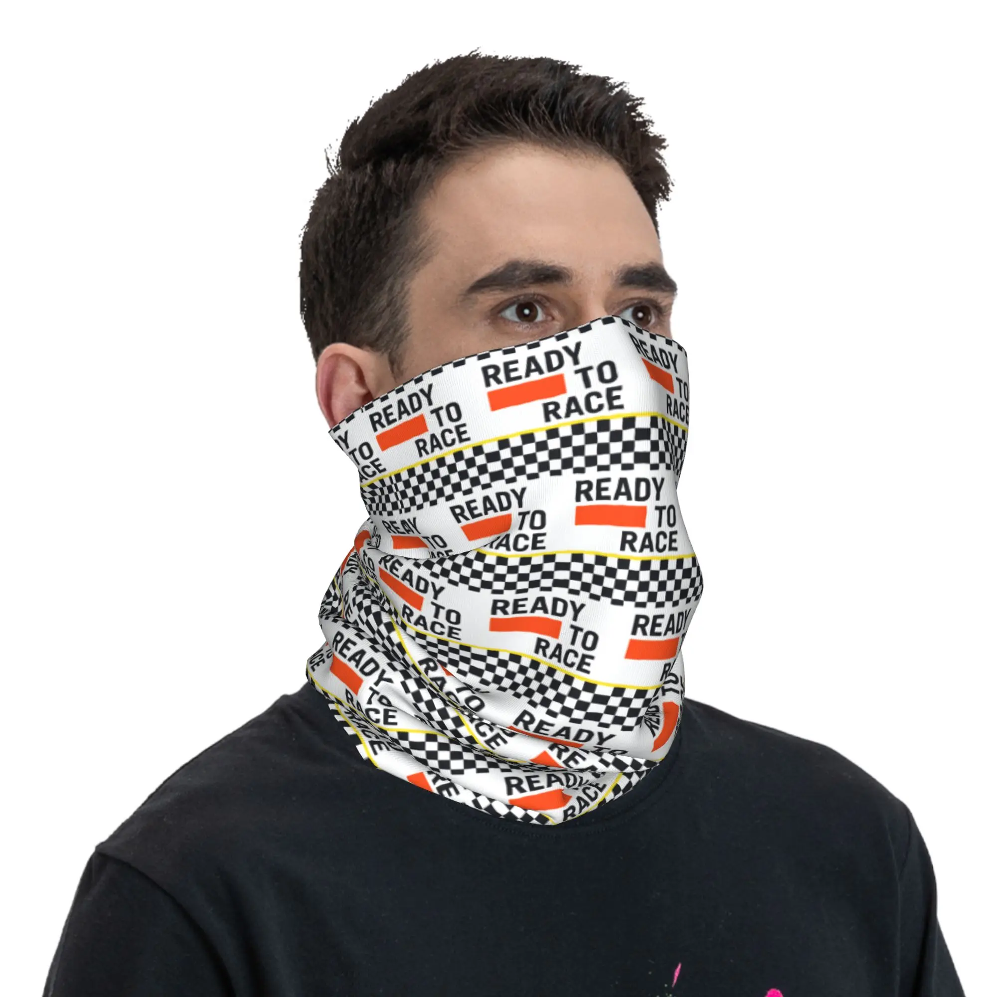 مخصص جاهز للسباق الرقبة الجراب النساء الرجال الأشعة فوق البنفسجية الوجه درع الشتاء إندورو الصليب موتوكروس باندانا وشاح للتزلج