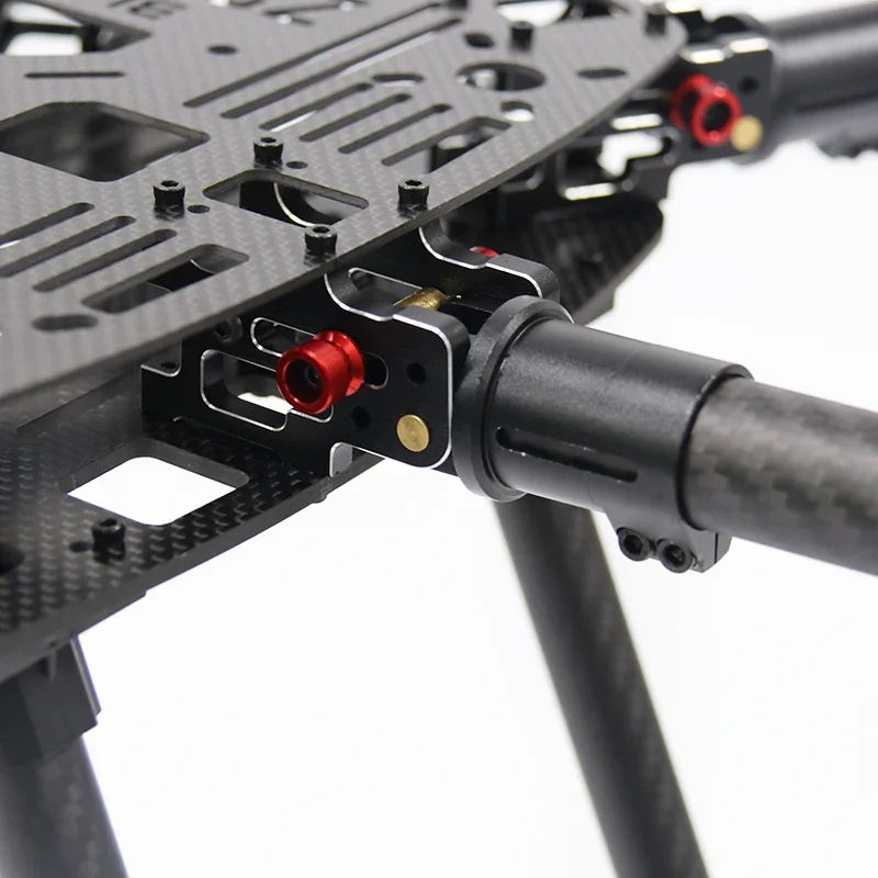 ZD850 PRO cadre hexa-rotor zd850 entièrement en Fiber de carbone bras pliable Kit de cadre hexacoptère avec train d'atterrissage pour vol FPV PIXHAWK