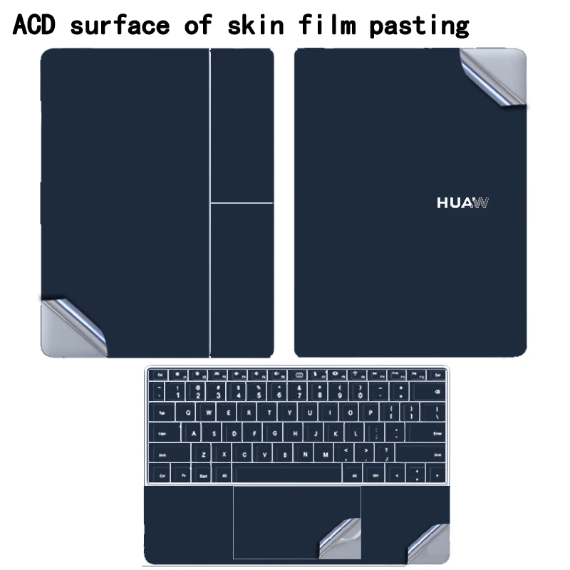 18-inch for Huawei MateBook Fold Extraordinary Master Notebook Skin Sticker GT 14 Shell Skin Mask X Pro Pre-cut vinyl decal