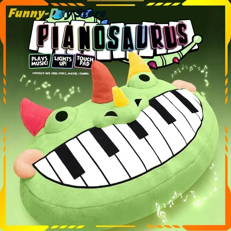 

Pre-sale 25cm Nightmared Critters Plush Toys Anime Pianosauruses Soft Stuffed Sofa Decor Pillow Doll for Birthday Gifts Custom