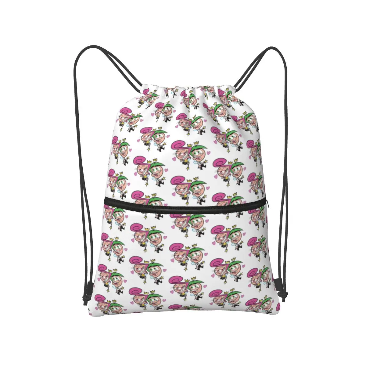 

Рюкзаки Fairly Oddparents Cosmo, многофункциональные портативные сумки на шнурке, спортивная сумка, сумки для книг для мужчин, женщин, студентов