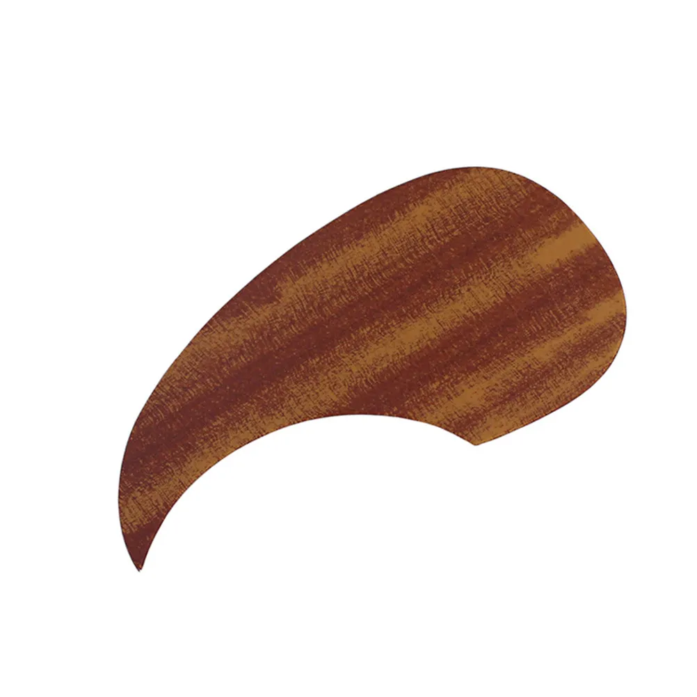 1Pcs Guitar Pickguard Acoustic Wood Grain Self Adhesive Scratch Protection Guard Plate Replacement 128Mm Guitar Accessories