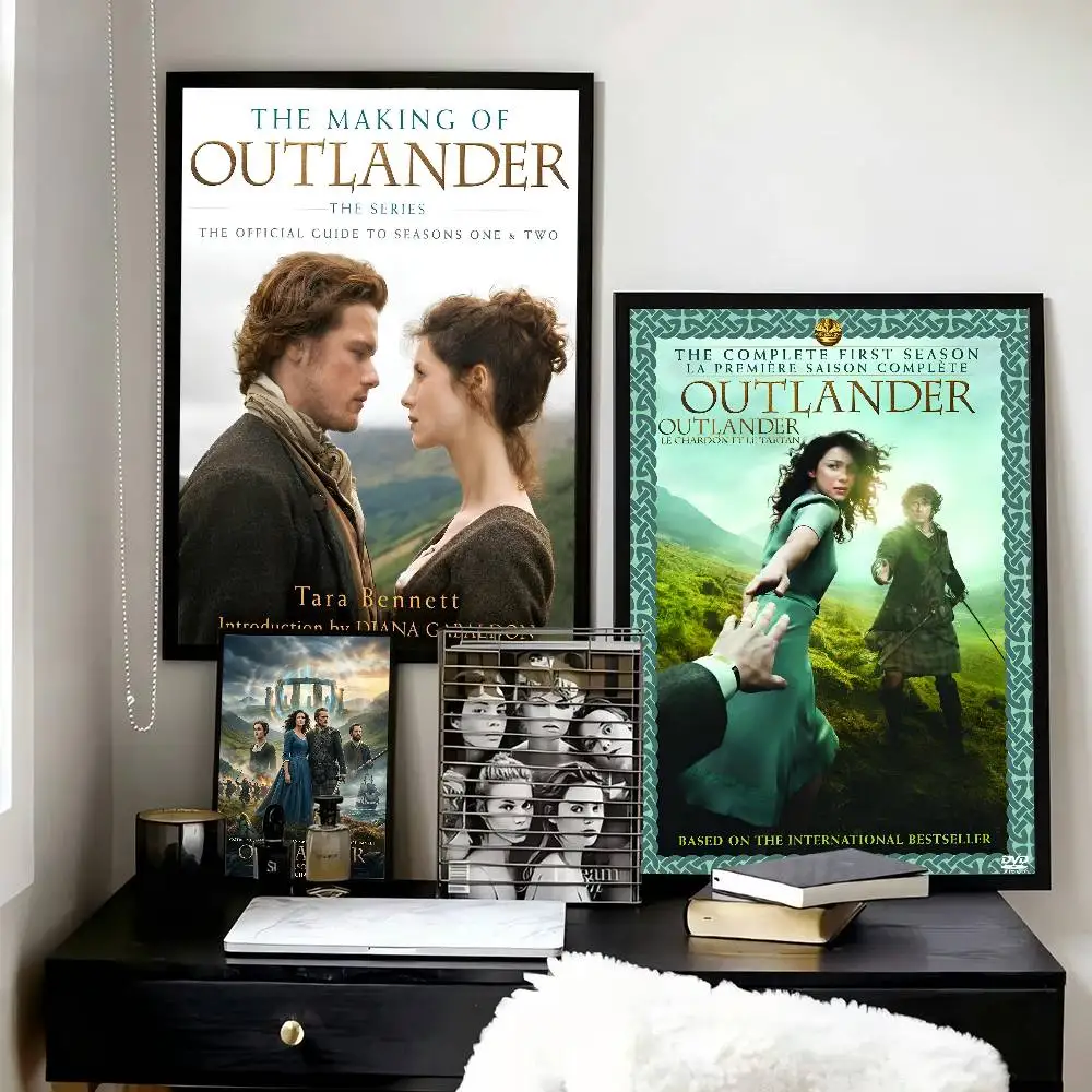 O-outlander Tv Series  Posters High Quality Self-adhesive Wall Art Decorations Color Prints Sticky