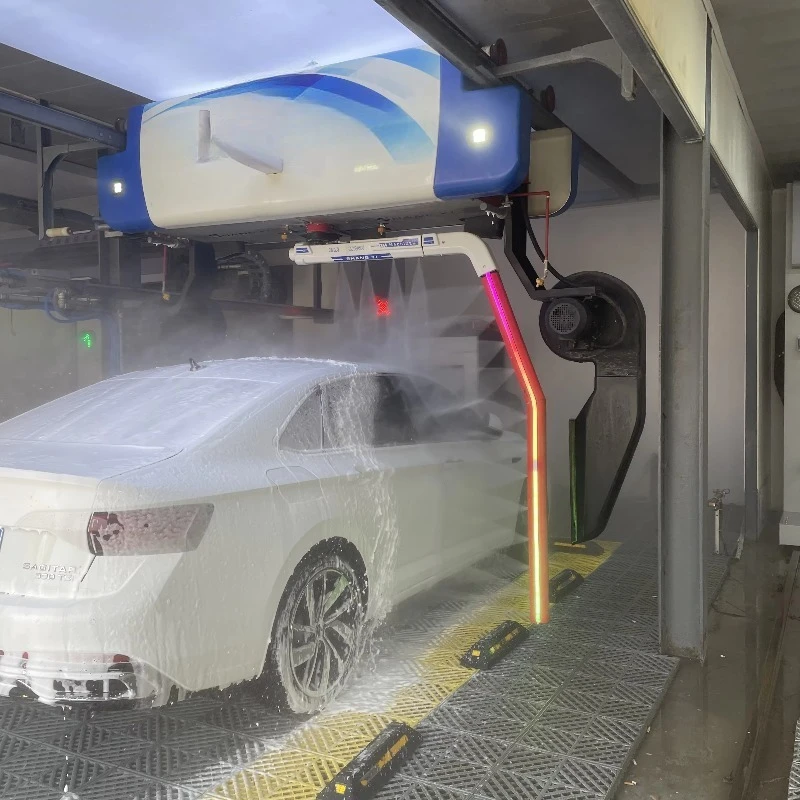 360 Fully Automatic Car Wash Machine Touchless High Pressure with Dryer and Foam for Commercial Use