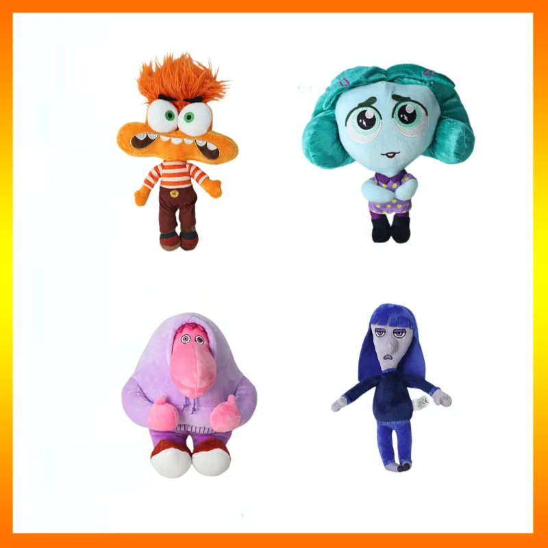 Inside Out 2 Plushsmart Agent Team Cute Plush Toys, Emoji Dolls, Exquisite Gifts, Animation Surroundings