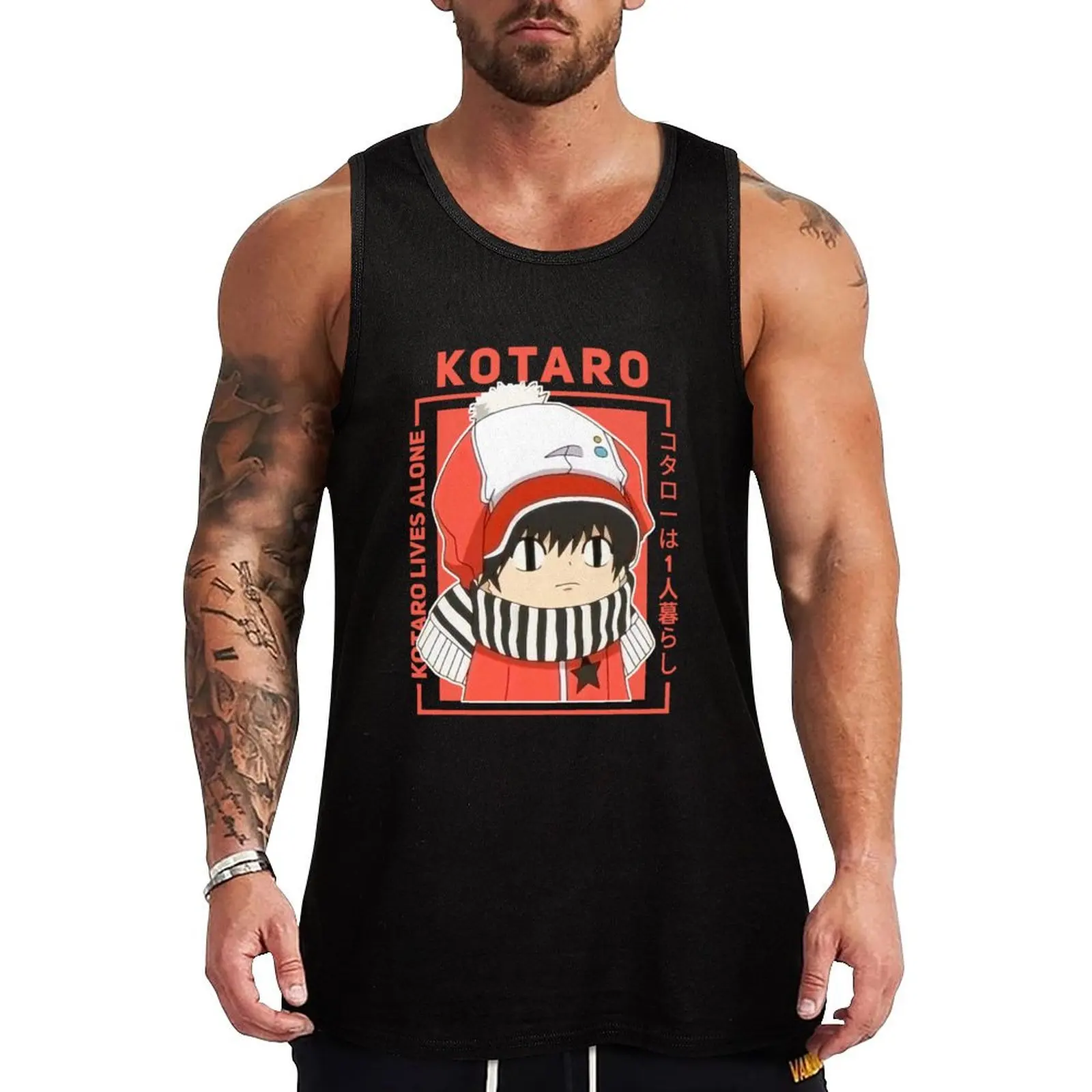

kotaro lives alone Tank Top T-shirt for fitness vests for men sleeveless man shirts