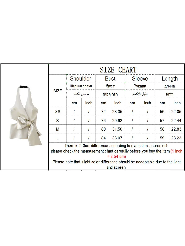 2024 Fashashin Woman Halter Camis Tops Solid Sleeveless Backless Hollow Out Slim Waistcoat Chic Vintage Women\'s Side Zipper Tops