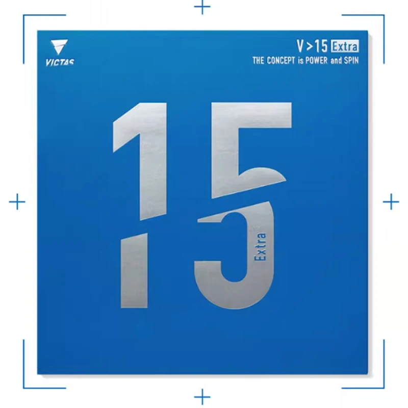 

VICTAS v15 EXTRA table tennis rubber good in power and spin non tacky pimples in fast attack with loop ping pong rubber game