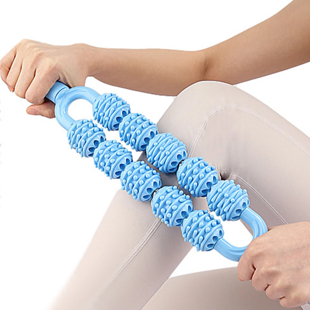 

2 шт., роликовая палочка для мышц, ручной массаж глубоких тканей для после тренировки, восстановления после тренировки, триггерная точка ног, облегчение боли