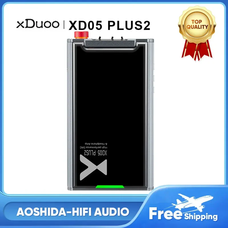 XDUOO XD05 PLUS 2, портативный ЦАП, усилитель для наушников AK4493SEQ MQA, аудиодекодер PCM384 кГц DSD256, Bluetooth 5,1 UAC1.0/UAC2.0 HPA