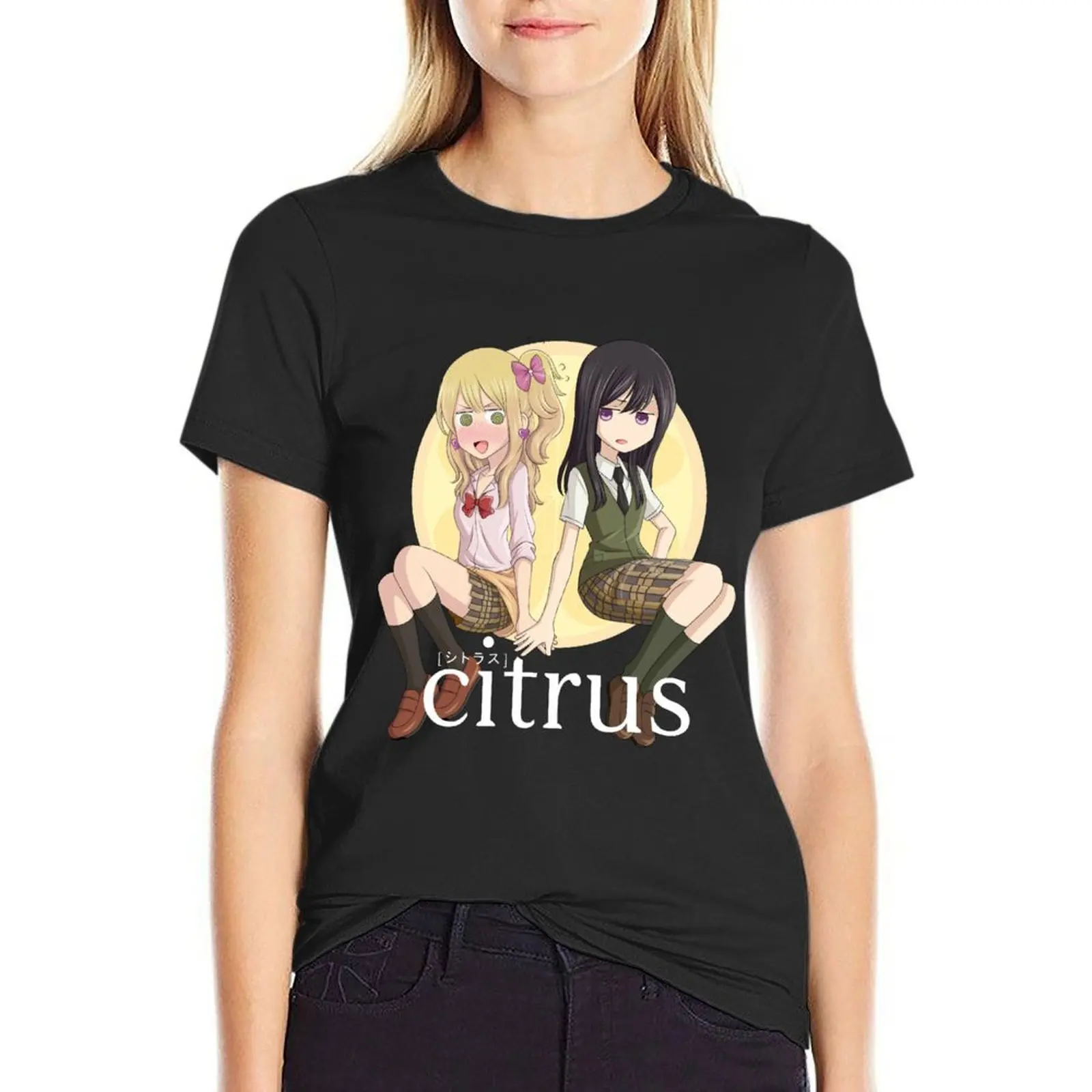 

Citrus - Yuzu & Mei T-Shirt Aesthetic clothing anime clothes t shirt Women