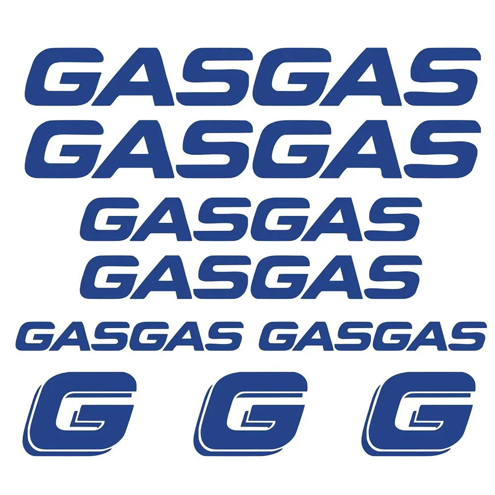 Kit pack  for Gas Gas stickers  vinyl motorcycle vinyl stickers