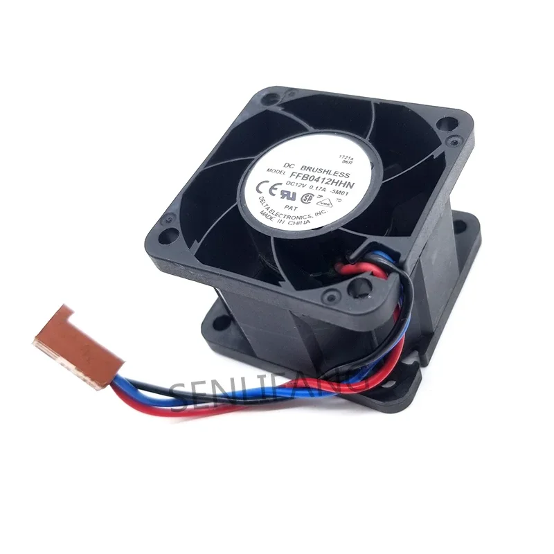 Brand for FFB0412HHN-5M01 DC12V 0.17A 3-wire cooling fan