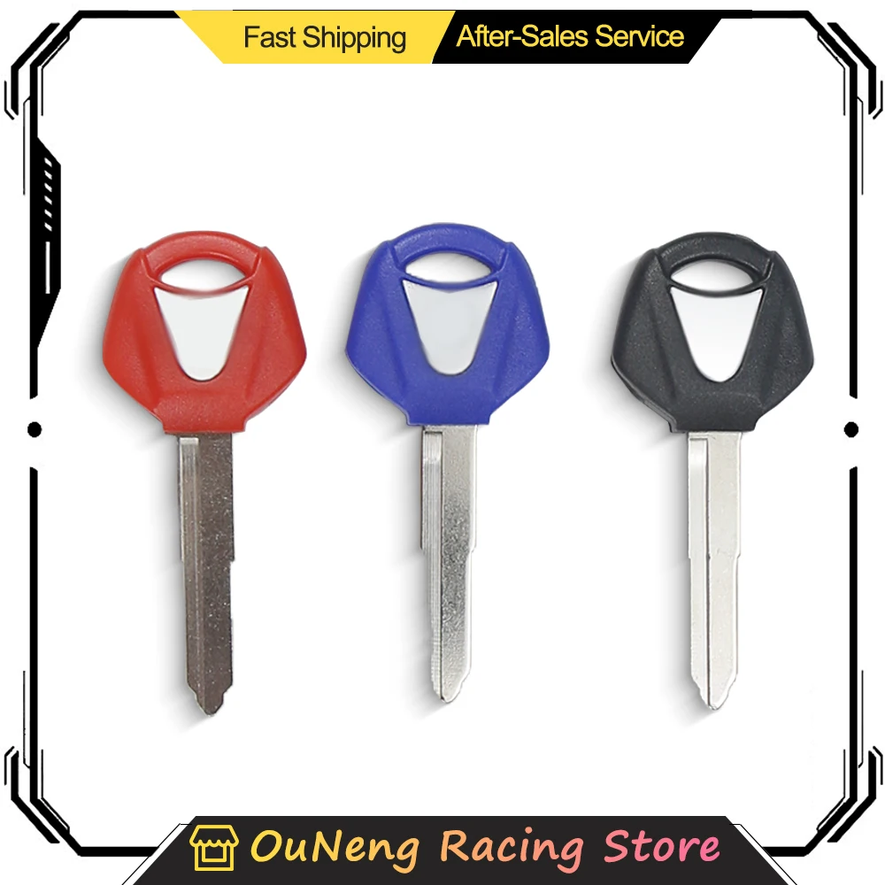 

Замена необрезанного ключа для мотоцикла, пустой ключ для YAMAHA YZF XJR1300 FJR1300 MT09 MT07 XJ6 TMax FZ6 FZ8 R3 R1 R6, аксессуары для мотоциклов