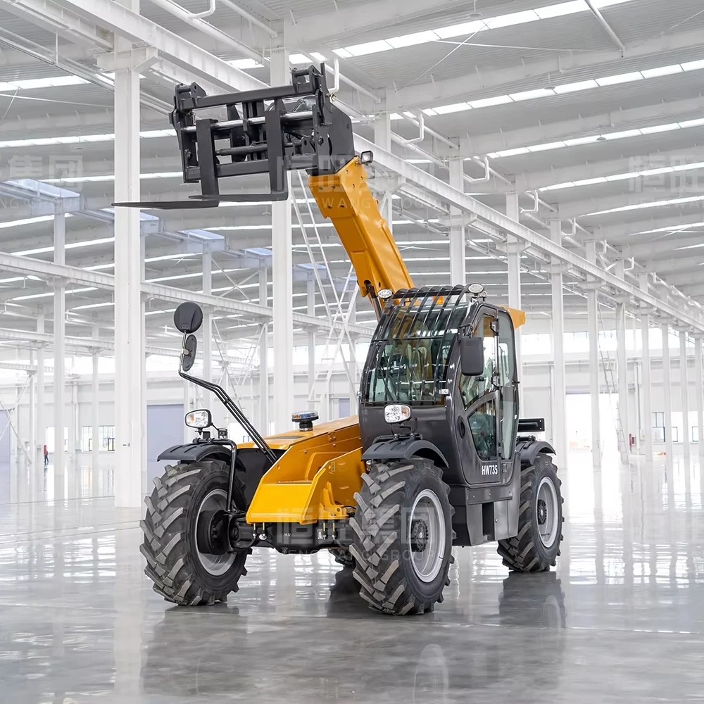 High Quality Off Road Forklift Telehandler Construction Machinery Telehandler Forklift Cargo Handler Telescopic Forklift