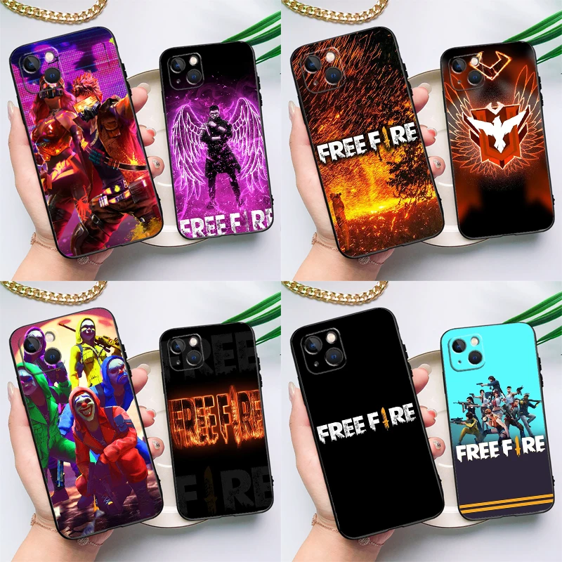 Funda iPhone Free Fire Protección Estilizada