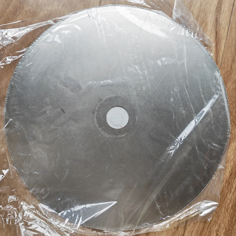 250mm Electroplated Diamond Grinding Wheel 12.7mm Hole 10 Inch Abrasive Polishing Disc for Jade Agate Ceramic Glass DIY Lapidary