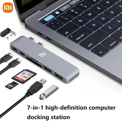 Docking Station Hub Xiaomi per MacBook Air/Pro, IPad M1/M2, Laptop Thunderbolt-caratteristiche HUB HDMI 4K, DP, SD/TF USB3.0 USB-C