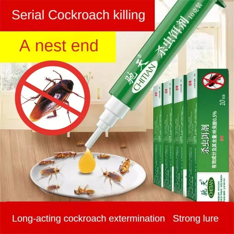 

Powerful Effective Cockroach Control Gel Roach Killing Bait Cockroach Killer Repellent Powder Pest Control Baits Lures Pest Tool