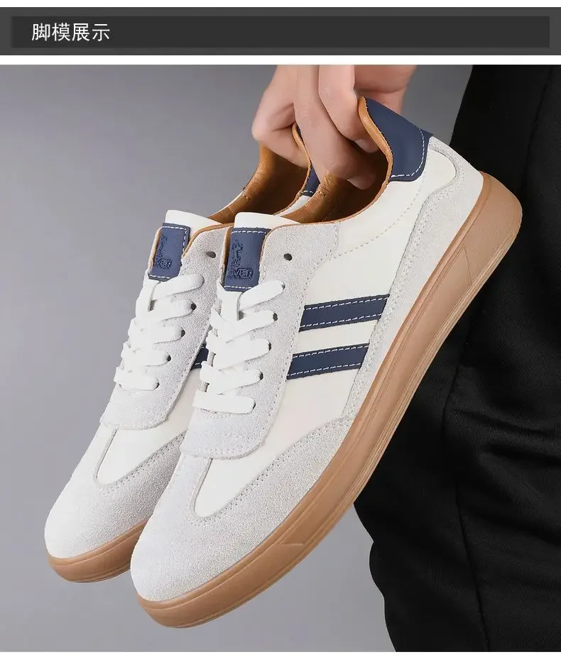 Klassische Designer-Schuhe für Herren, flache Turnschuhe, hochwertige Freizeit-Sportschuhe, Herren-Trainer, rutschfeste Herren-Skateboard-Schuhe für den Außenbereich – Detail 17