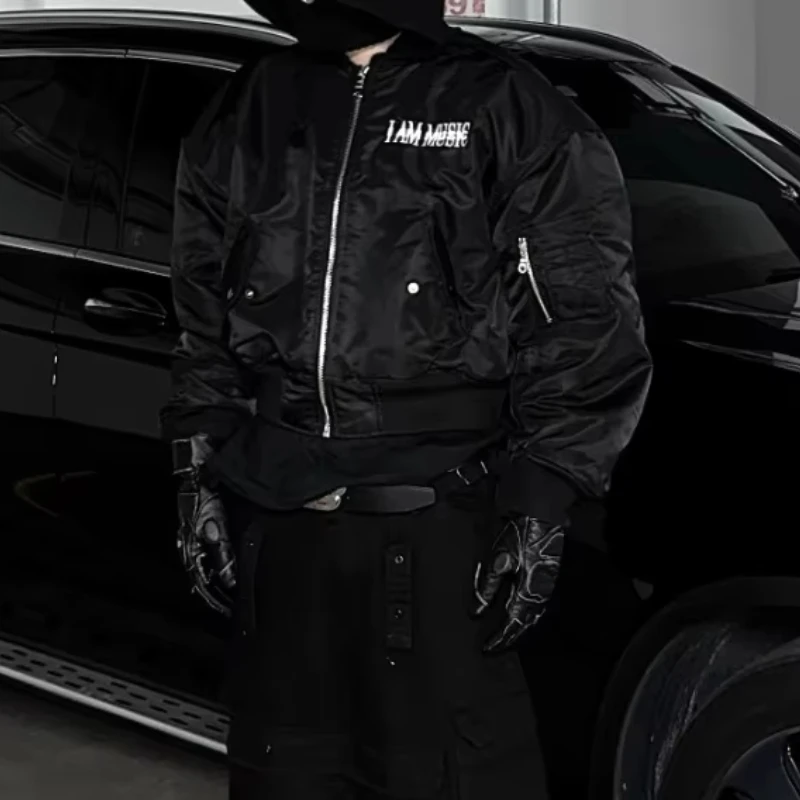 NIGO Men's Retro Short Embroidered Cotton High Street Hip Hop Dark Hoodie Autumn And Winter Jacket #NGTOP11519